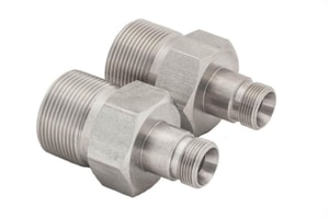 Adapter M30x1.5 außen auf M16x1 außen, Edelstahl VE=2
