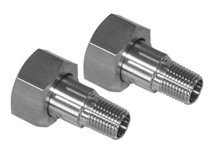 Adapter M24x1,5 innen auf NPT 1/4? au&szlig;en VE=2