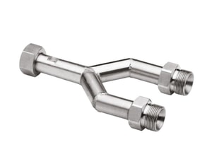 2fach-Verteiler M24x1,5, 1x M24x1,5 innen auf 2x M24x1,5 au&szlig;en