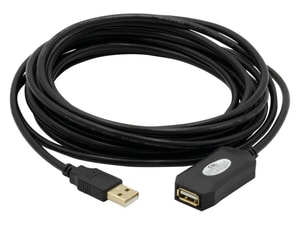 USB 2.0 Repeater-Verl&auml;ngerungskabel, L&auml;nge 5m