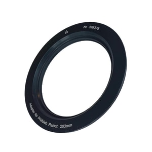 Adapter f&uuml;r Analysensiebe &Oslash; 203 mm