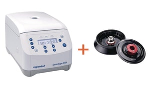 Mikrozentrifuge 5425 (General Lab Product), mit Folientastatur, mit aerosoldichtem Rotor FA-24x2 und QuickLock&reg; Pro-Deckel