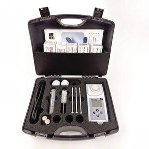 Photometer MD150 Cl-Br-pH-CyA-TA-Ca, mit Reagenztabletten