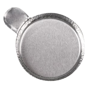 W&auml;geschalen, Aluminium, gewellte W&auml;nde, mit Fingerlasche, zertifiziert &Ouml;l-frei