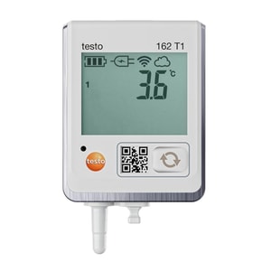 Online-Temperatur-Datenlogger testo 162 T1, mit integriertem NTC-Temperatursensor