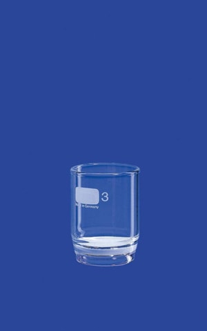 Filtertiegel 30 ml, Por.3 Filterplatte � 30 mm, Borosilikatglas 3.3