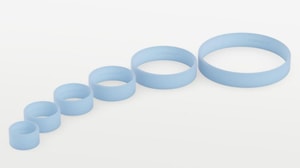 Markierungsringe ColorTag, Silikon, 24 mm