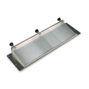 Angewinkelter Halter f&uuml;r Reagenzglasgestell, f&uuml;r Reagenzglasgestelle und Mikroplatten vom Anwender