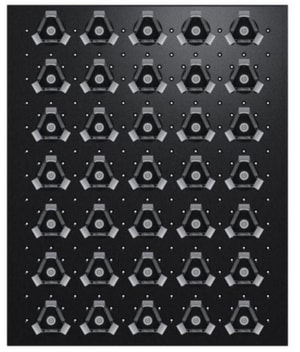 Austauschbare Plattform f&uuml;r Innova&reg; 5000, 83 � 68 cm (32 � 27 in), Vorbest&uuml;ckte Plattform f&uuml;r 500-mL-Erlenmeyerkolben