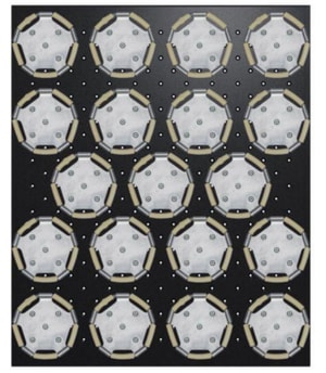 Austauschbare Plattform f&uuml;r Innova&reg; 5000, 83 � 68 cm (32 � 27 in), Vorbest&uuml;ckte Plattform f&uuml;r 2-L-Erlenmeyerkolben