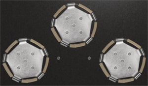 Austauschbare Plattform f&uuml;r New Brunswick S41i, 36 � 61 cm (14 � 24 in), Vorbest&uuml;ckte Plattform f&uuml;r 4-L-Erlenmeyerkolben mit 3