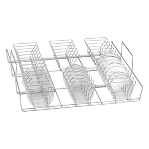 Einsatz 1/1, E 118 f&uuml;r z.B. 38 Petrihalbschalen 100 mm Durchmesser