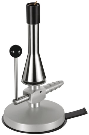 Teclubrenner f&uuml;r Erdgas Lufregulierung, Hebelhahn Sparflamme innen, verstellbar