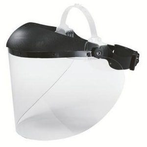 Gesichtsschutzschirm 9706 Scheibe: farblos, CA, beschlagfrei 1 mm, 540x195 mm