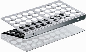 Reagenzglasgestell rostfrei, Loch-� 12,5 mm