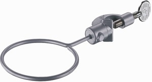 Ring 100 mm D. mit Muffe, pulverbeschichtet