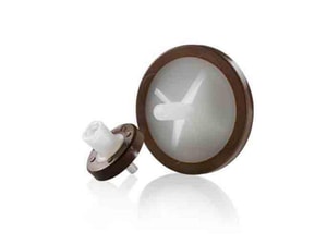 Gebrauchsfertige Filtereinheit Hellbraunrand, 0,45 &mu;m Luer-Ausgang SPARTAN 13/0,45 RC, VE=500