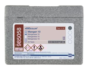 Rundk&uuml;vettentests NANOCOLOR&reg; Mangan