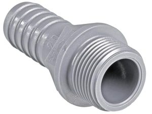 Schlauch-T&uuml;lle fest, Au&szlig;engewinde