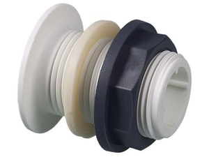 Behälteranschluss, weiß