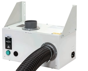 Entl&uuml;ftungsaufsatz zur Wandmontage, ohne &Uuml;berwachung