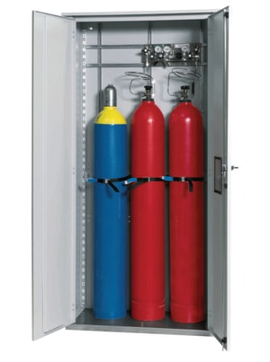 Druckgasflaschenschrank für Außen 1000 x 400 x 2150