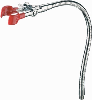 Flexklemme mit Gewinde M 10, Rundbacken-Ausführung, 12-25 mm