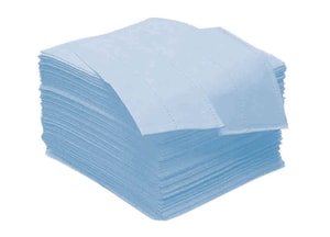 &Ouml;l-Sorbent Matten, Standard 40x46 cm PP, blau, VE=200