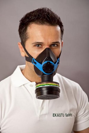 Atemschutz-Halbmaske colorex multi A1,B1,E1,K1-P3R D ***Exportkontrolle***