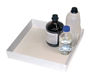 Wannenboden 427x442x70 mm Stahlblech pulverbeschichtet RAL 7035