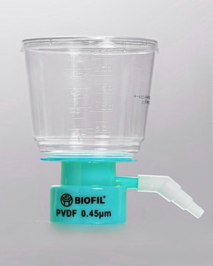 Filterkappen, Por. 0,45&mu;m, PES f&uuml;r 250 ml Filter, VE=24