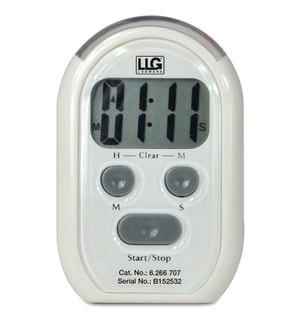LLG-Timer mit 3-fach Alarm, 1-Kanal