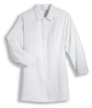 Damen-Kasack, Gr.40/42 Modell 474, wei&szlig;, HACCP