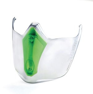 Zus&auml;tzlicher Gesichtsschutz f&uuml;r Vollsichtbrille 6x3