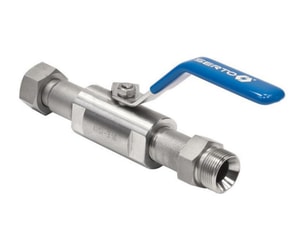 Absperrventil M24x1,5 innen/au&szlig;en -40...+200&deg;C