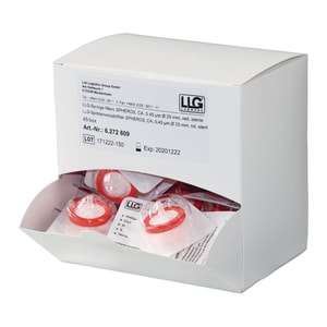 LLG-Syringe filters SPHEROS, cellulose acetate