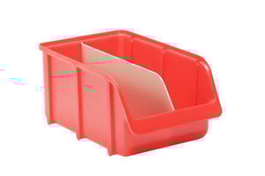 L&auml;ngstrennstege f&uuml;r Sichtboxen aus PP Gr. 4 grau