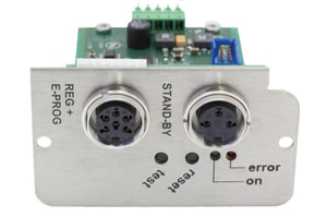Elektronik-Einschub mit Analog Anschlüssen