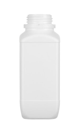 HDPE-WH-Vierkantflaschen 1000 ml wei&szlig;, ohne VS, VE=81
