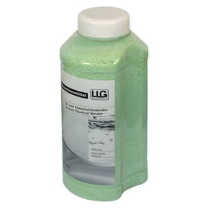 Aglutinante de productos químicos y aceites LLG, granulado