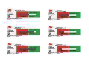 Chemischer Integrator f&uuml;r Dampf 3M&trade; Attest&trade; Typ 5