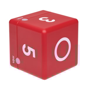 Kurzzeitwecker CUBE TIMER, rot