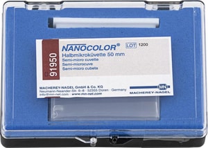 Halbmikrok&uuml;vette Schichtdicke 50 mm