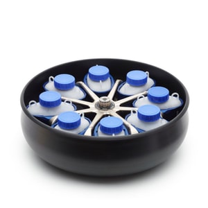 Ausschwingrotoren mit ovalen Bechern f&uuml;r Bioprocessing-Zentrifugen BIOS 16