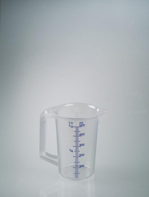 Messkanne Industrie, mit geschlossenem Griff