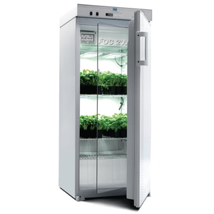 K&uuml;hlbrutschrank FOC IL, mit transparenter Innent&uuml;r und beleuchteten Einlegeb&ouml;den