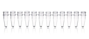 PCR-Gef&auml;&szlig;e 12er-Strips, PP, ohne Deckel