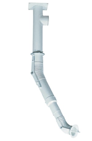 Absaugung f&uuml;r Labortische mit Teleskoparm 1500 x 75 mm MXT1500-75