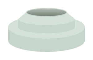 Stopfen N 20 Brombutyl, grau, 45&deg; shore A VE=100