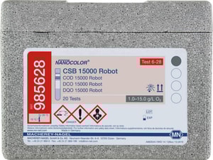 NANOCOLOR® Rundküvetten-Test CSB 15000, Roboter mit Barcode 20 Bestimmungen